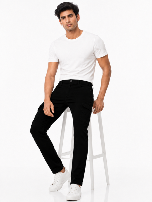 Black Basic Jeans